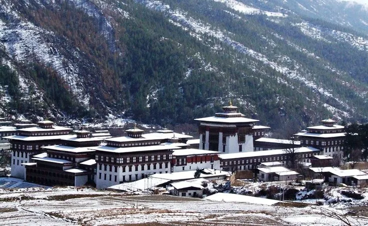 Thimphu_snowfall